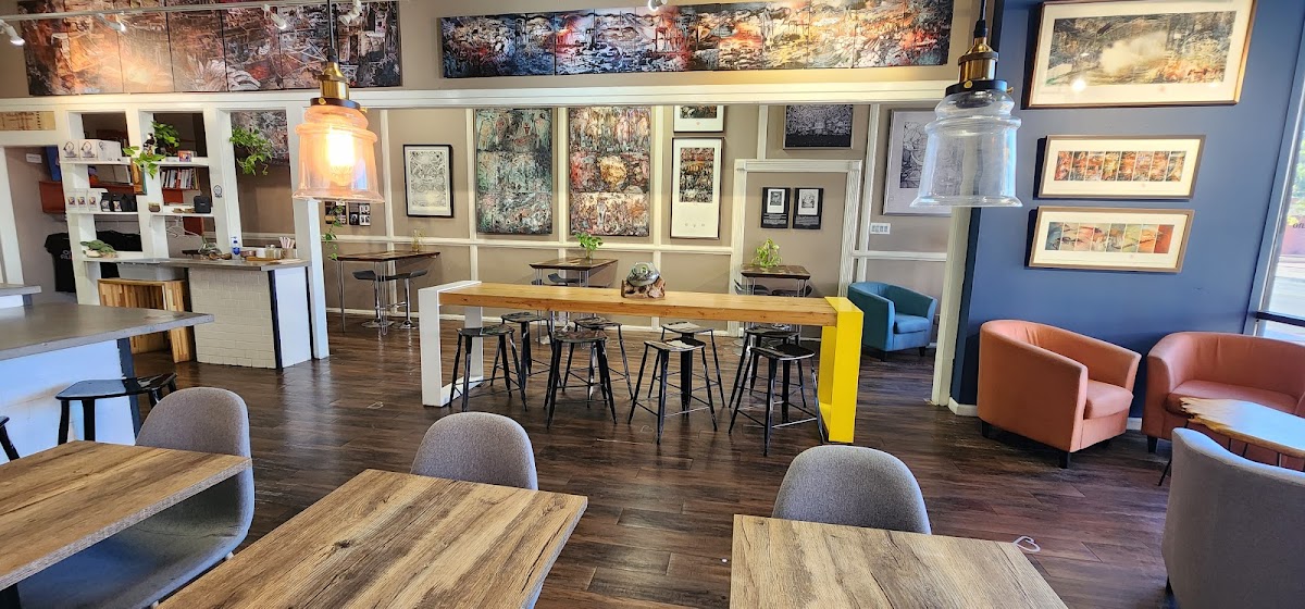 The Brew Coffee Bar interior