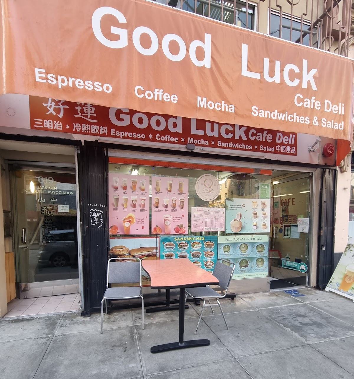 Good Luck Cafe and Deli interior