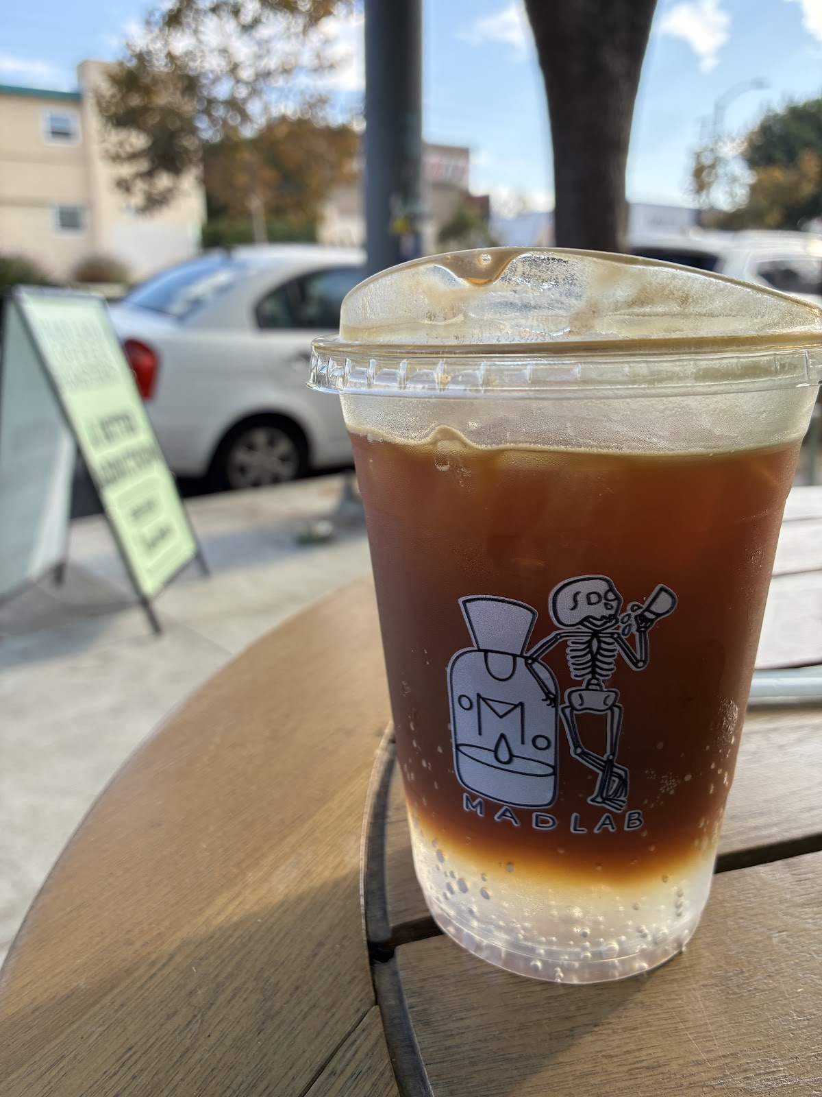 Mad Lab Coffee interior
