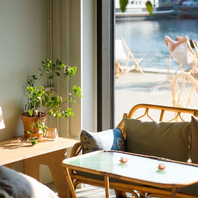 Yum Yoga and Cafe interior