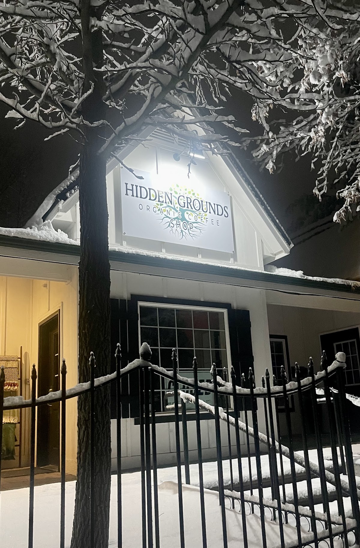 Hidden Grounds Coffee interior
