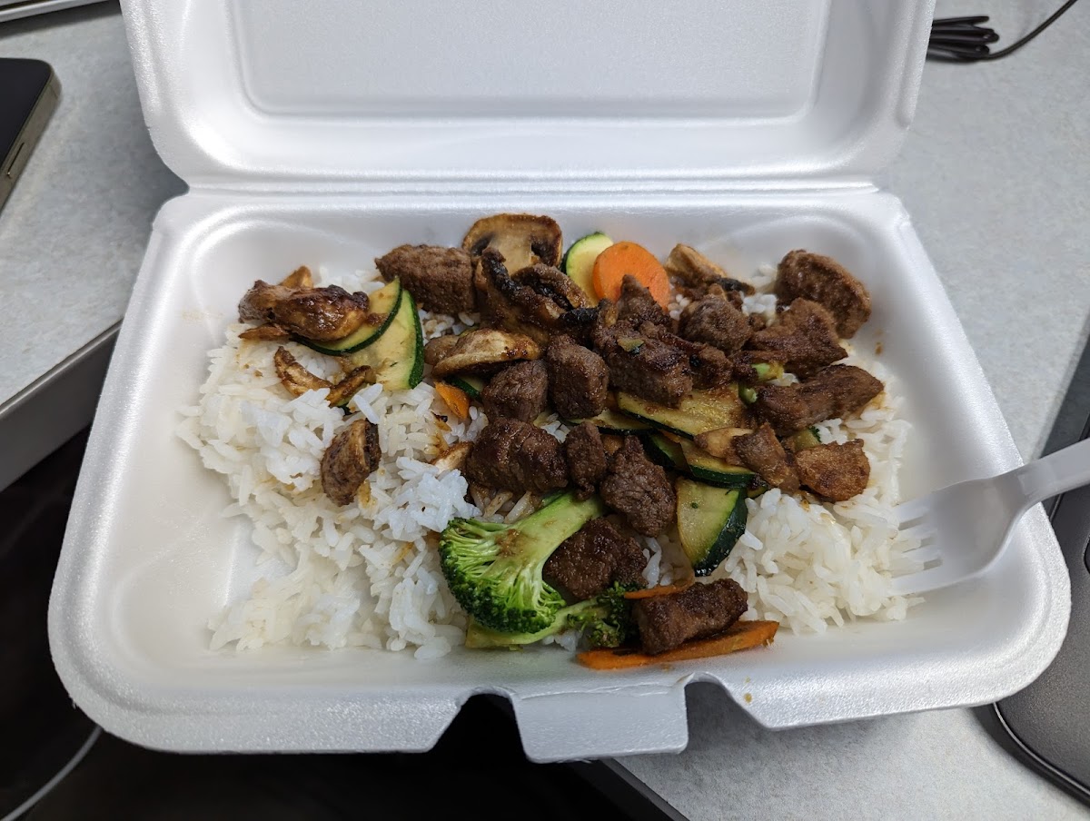 Teriyaki Samurai food truck interior