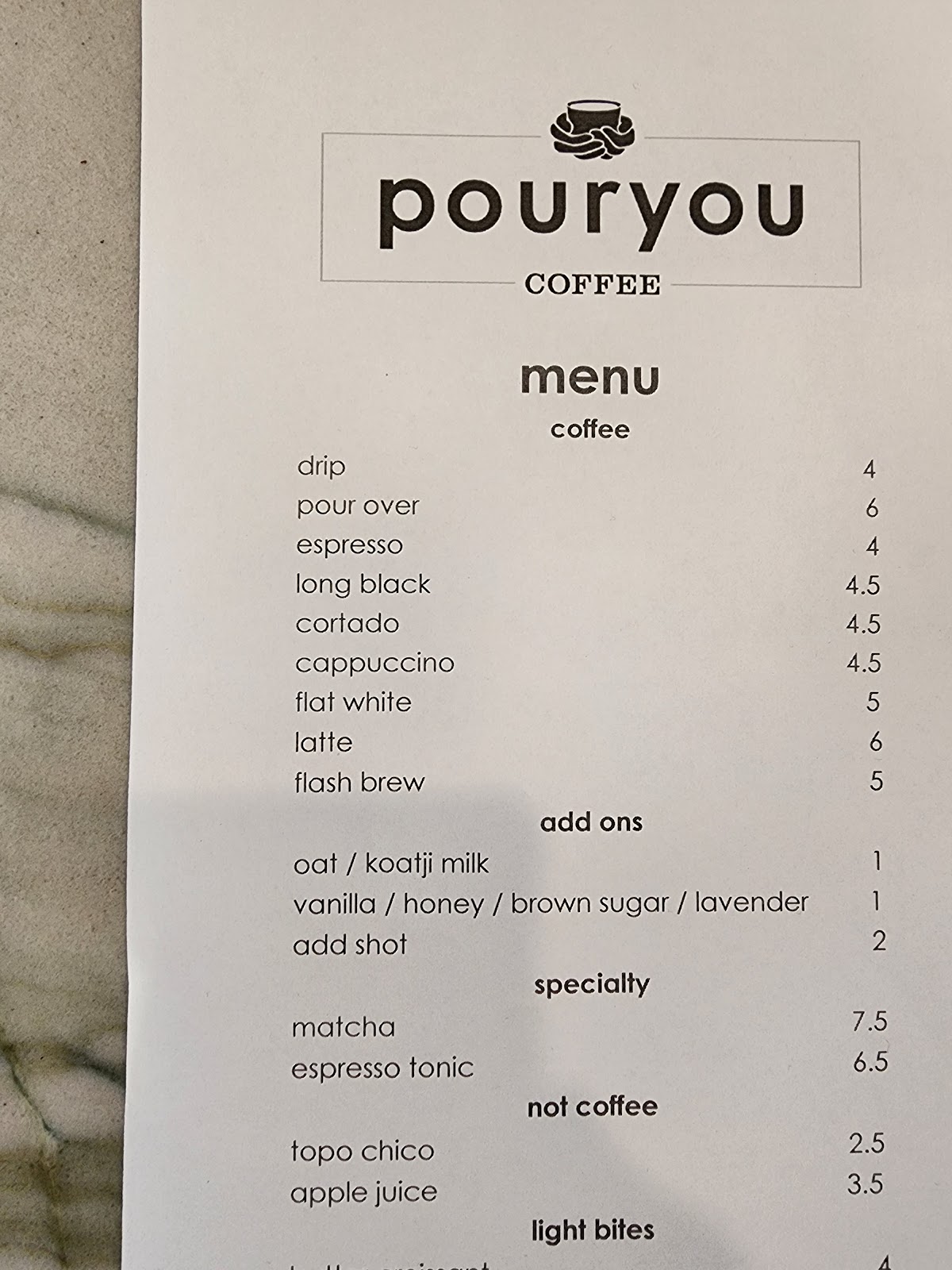 Photo of pouryou coffee