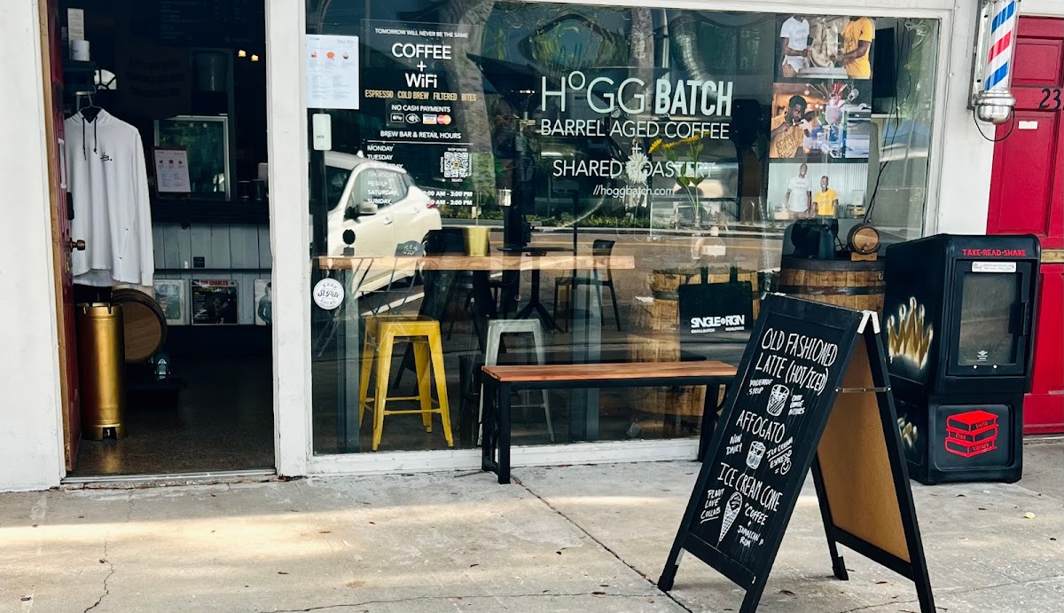 Hogg Batch Coffee Roastery interior