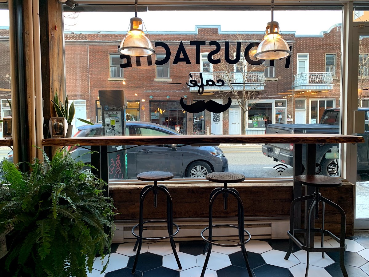 Moustache Café interior