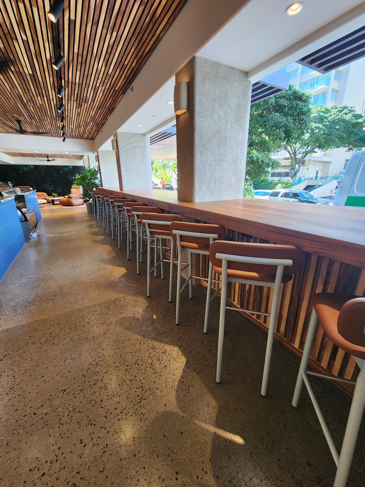 B-Side Coffee Bar interior