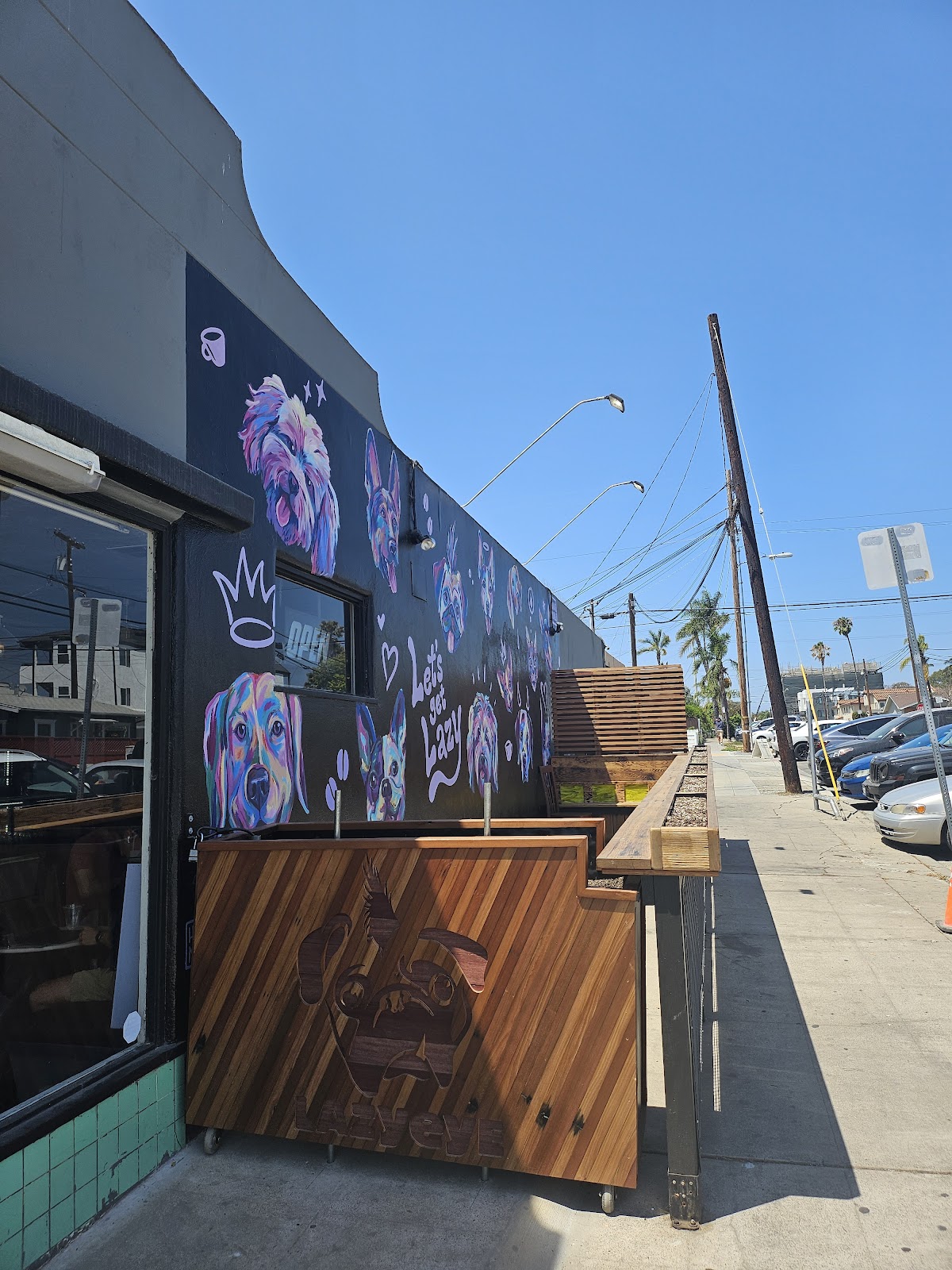 Lazy eye coffee interior