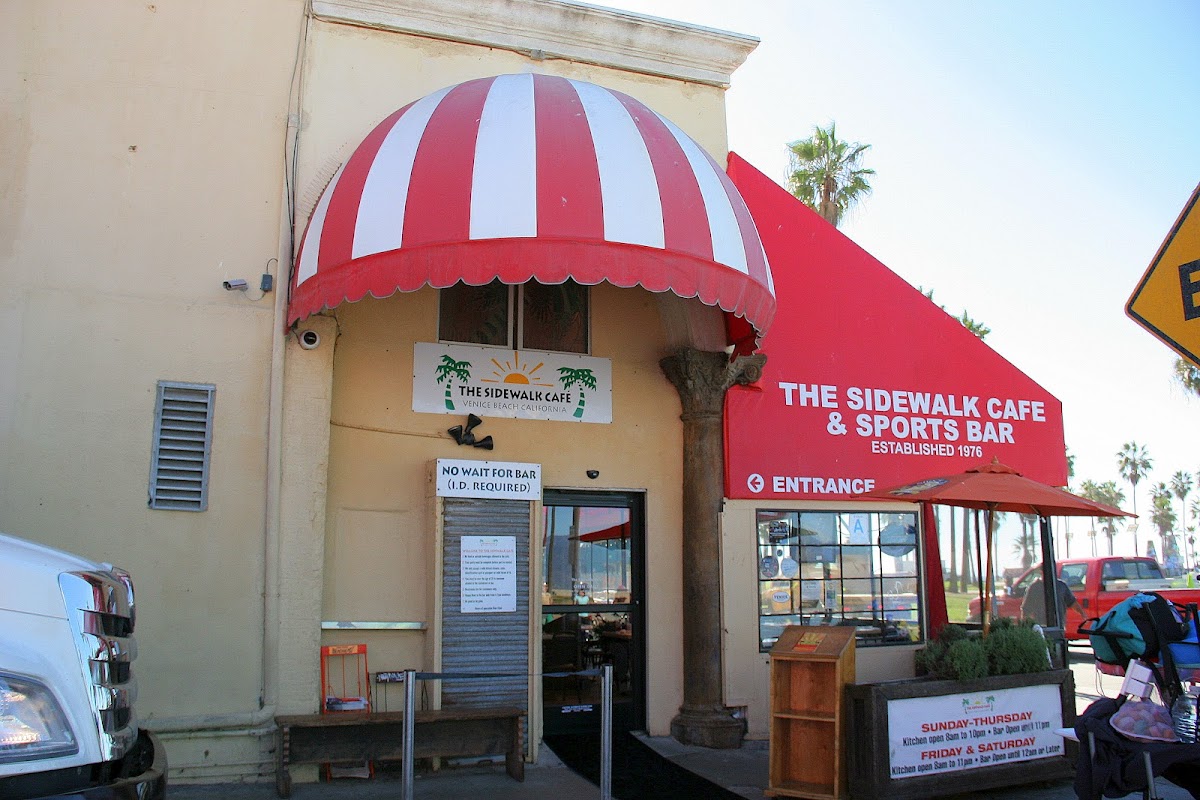 The Sidewalk Cafe interior