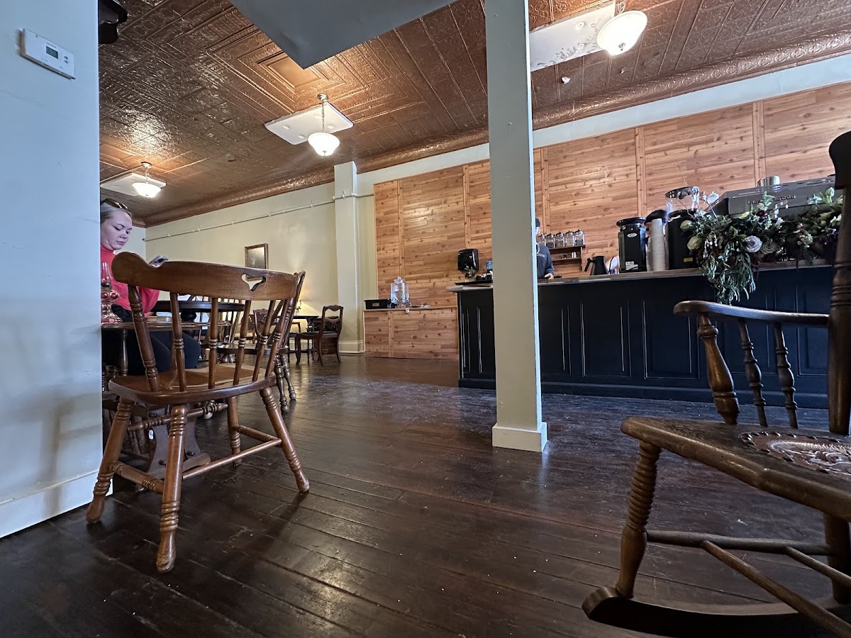 The Cauldron Cafe interior
