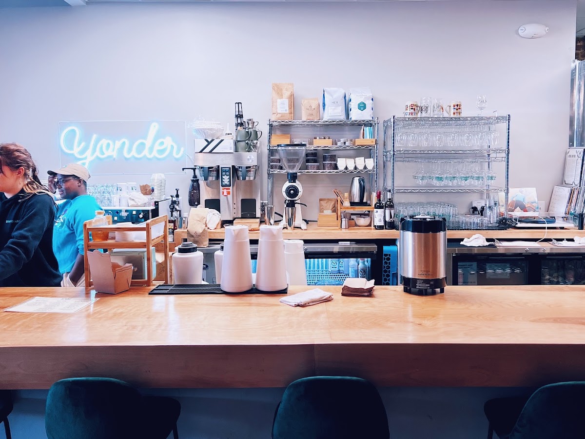 Yonder Coffee interior