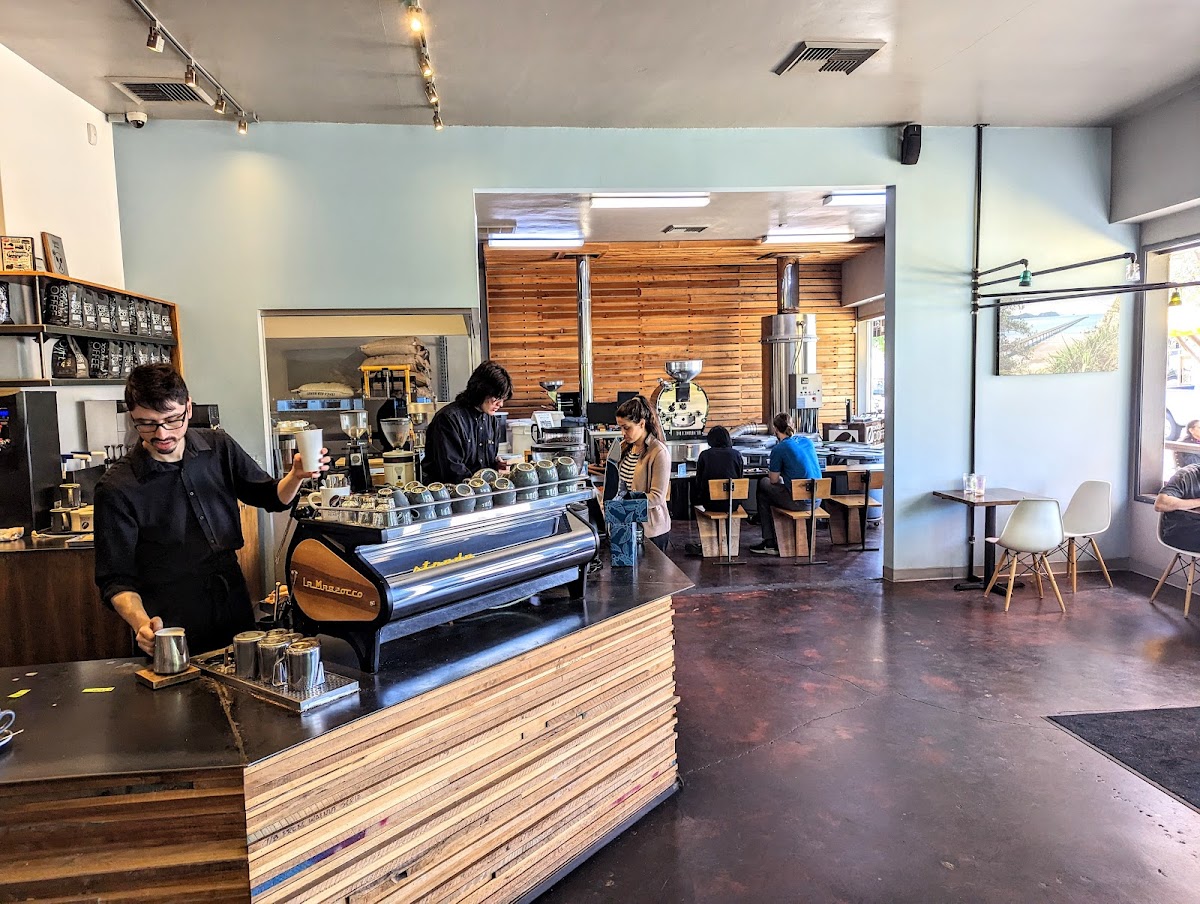 Chocolate Fish Coffee Roasters interior