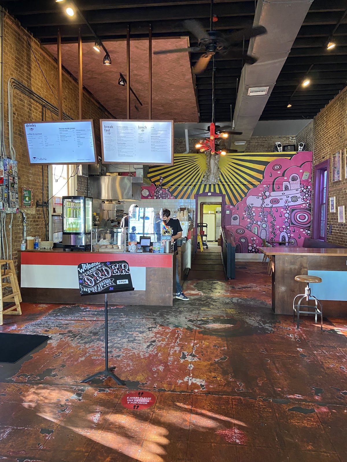 Satsuma Cafe interior