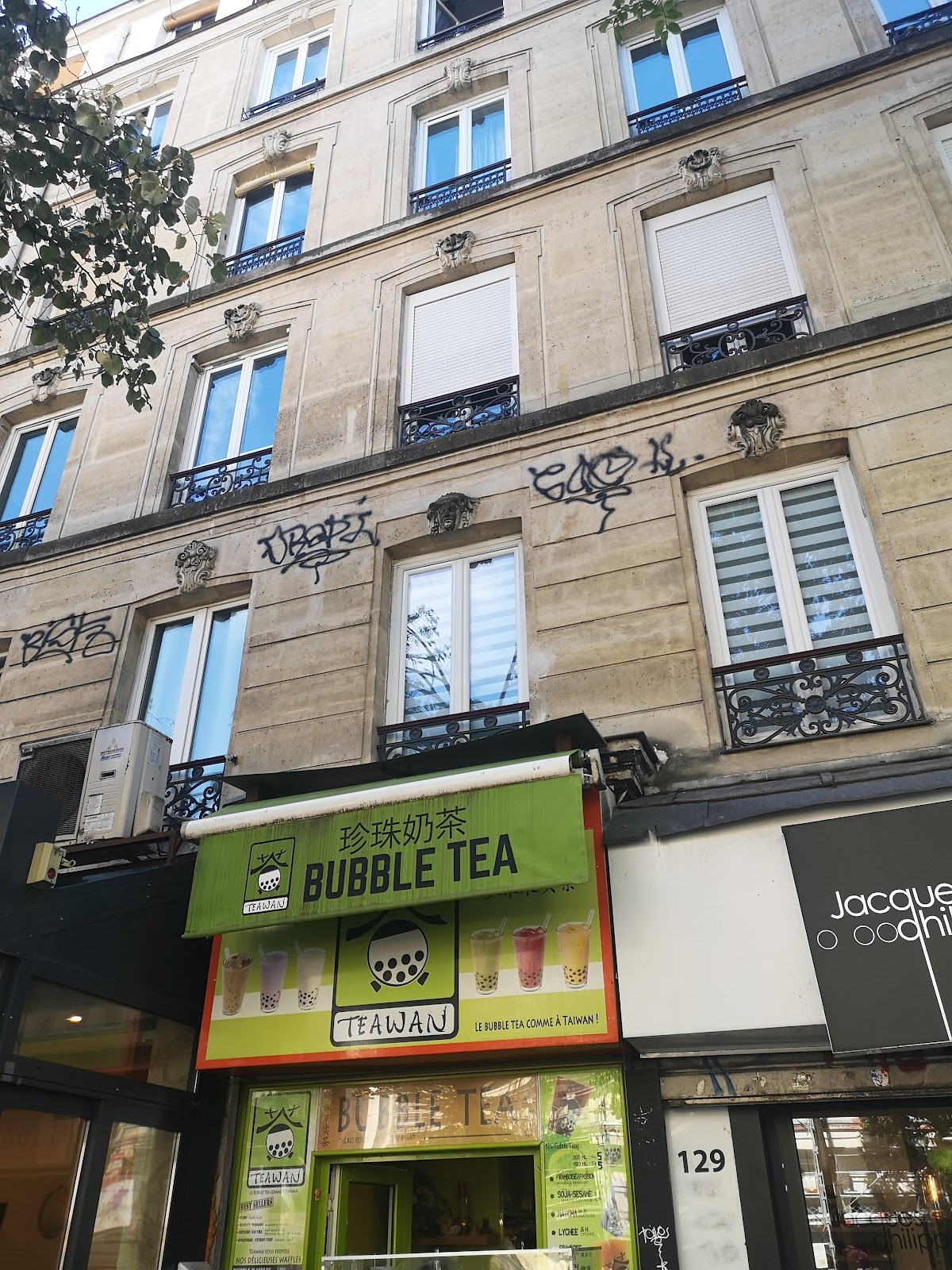Bubble Tea Teawan Choisy interior