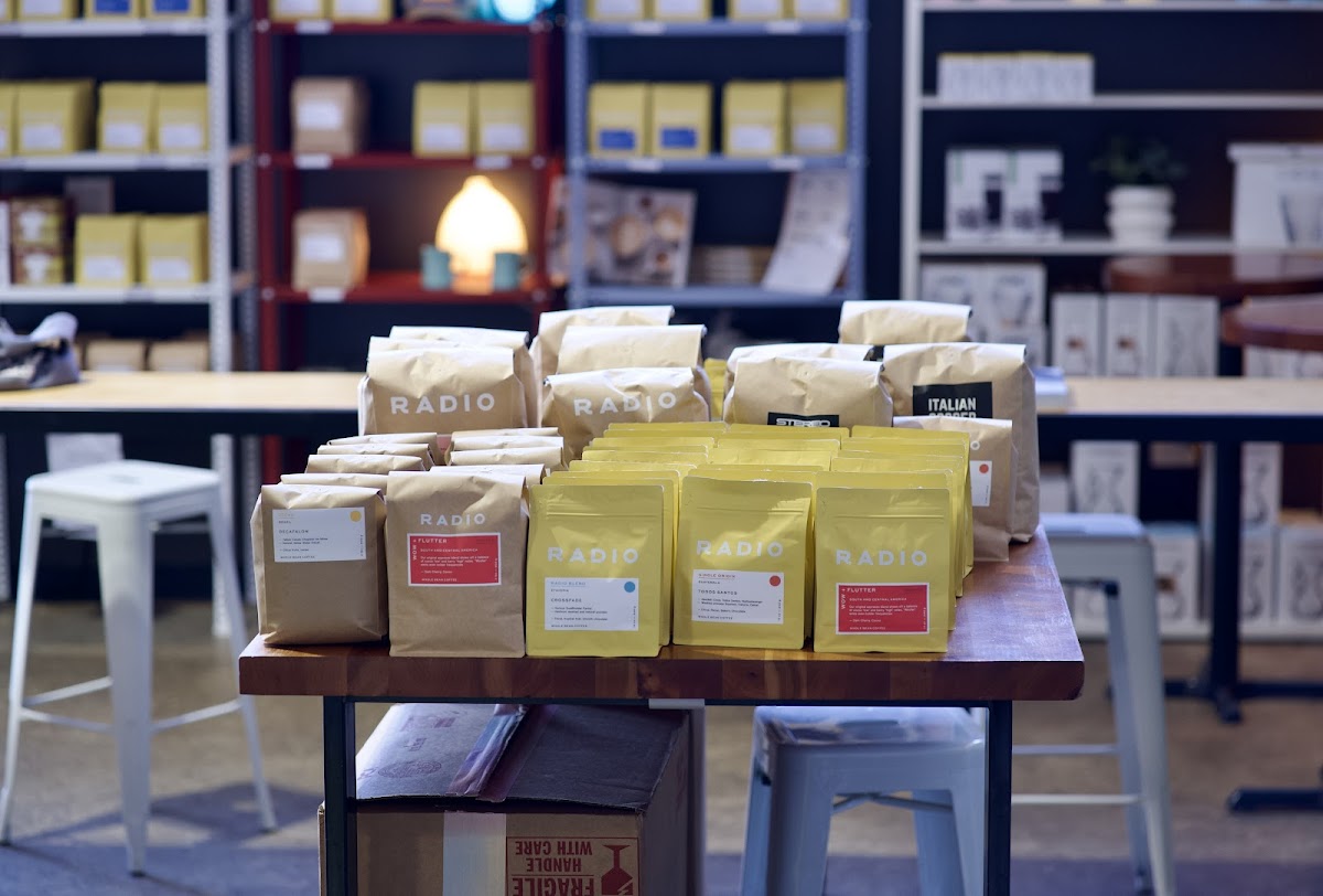 Radio Roasters Coffee interior