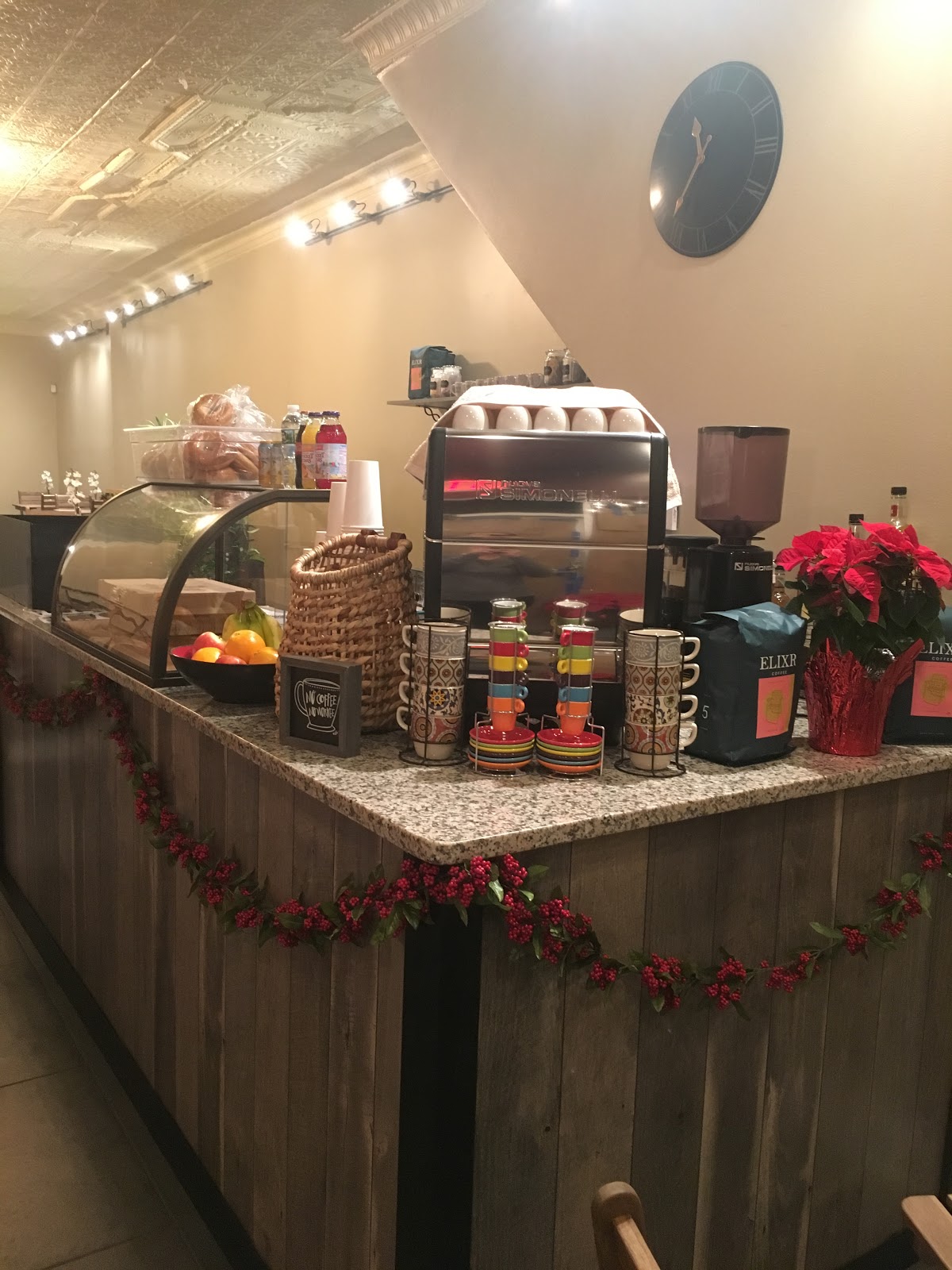 Ground Up Cafe and Coffee interior