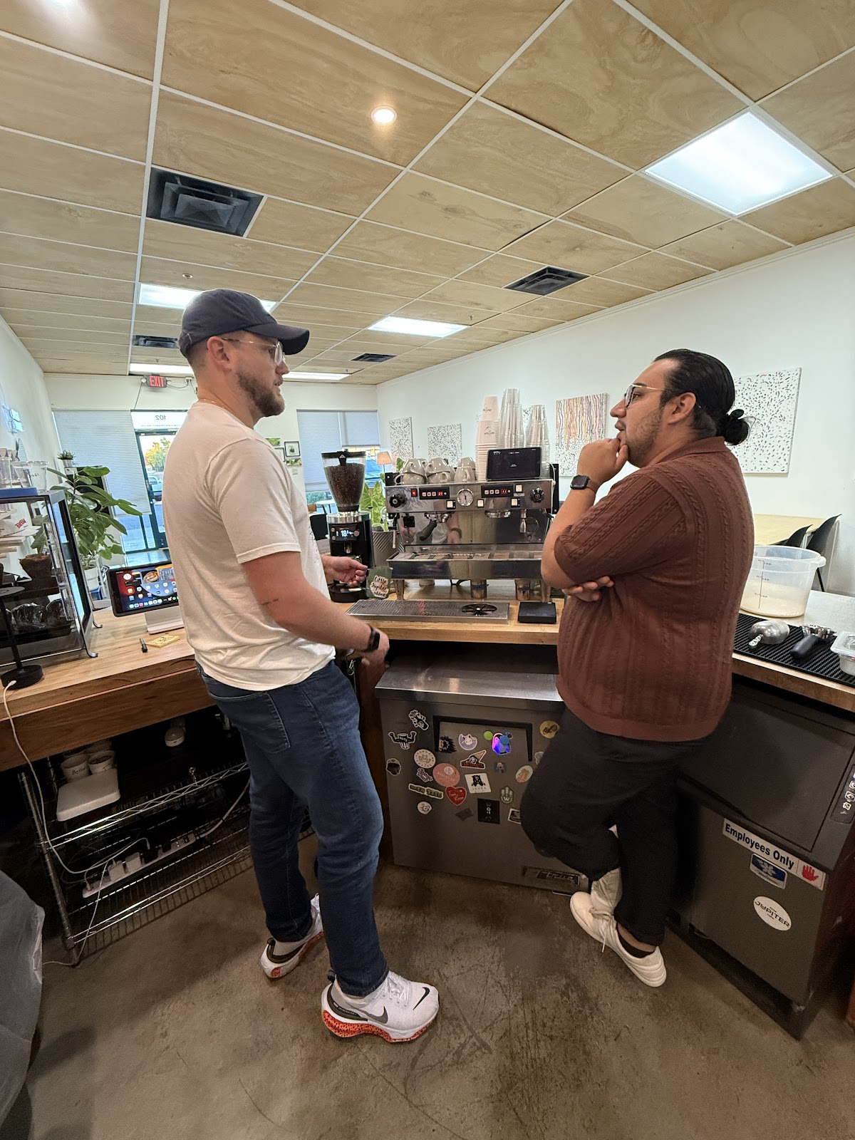 Photo of La Luna Barista training