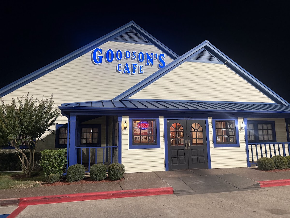 Goodson's Cafe interior