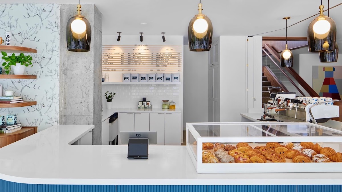 Blue Sparrow Coffee interior