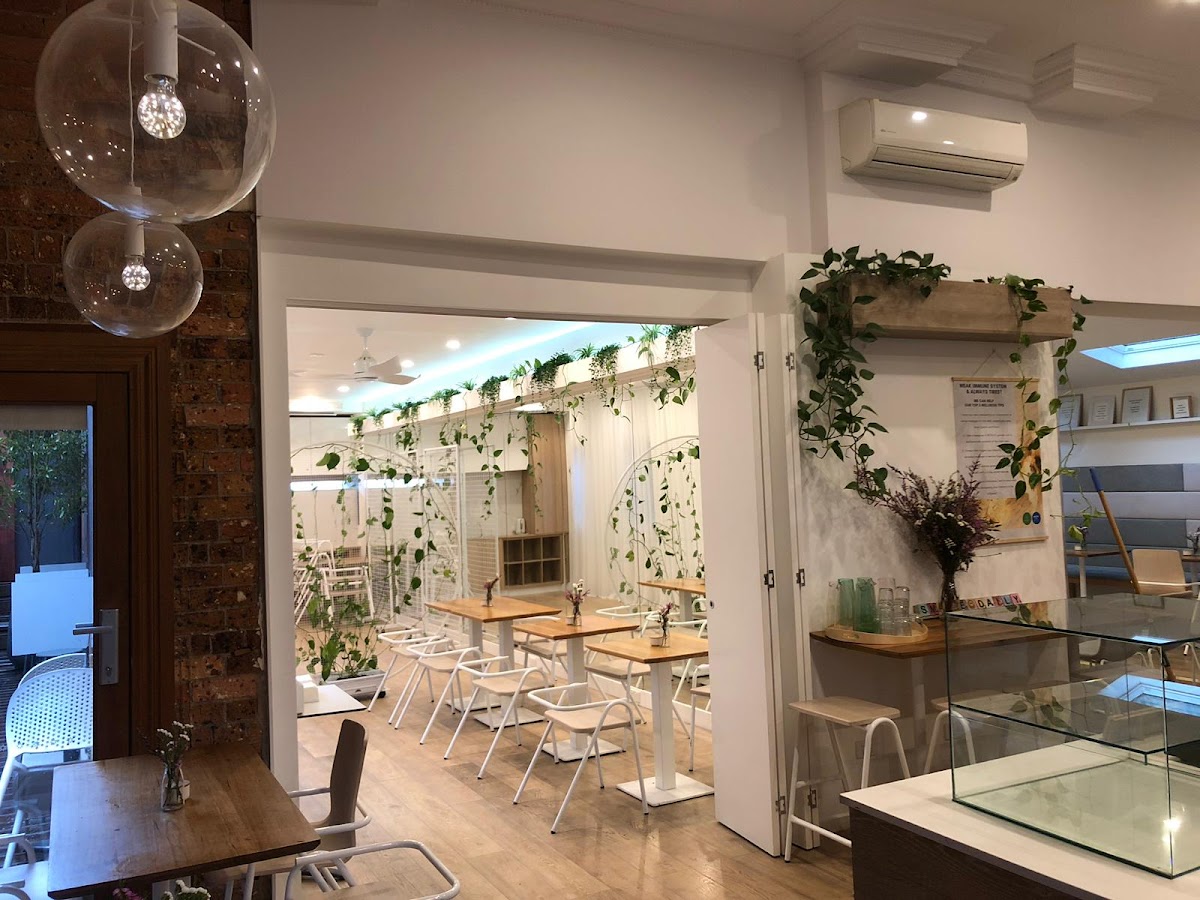 Aura Espresso Bar and Cafe interior