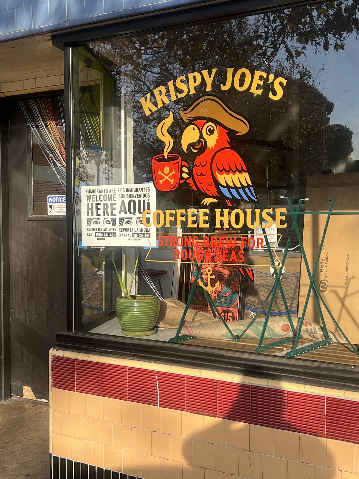 Krispy Joe's Coffee House interior