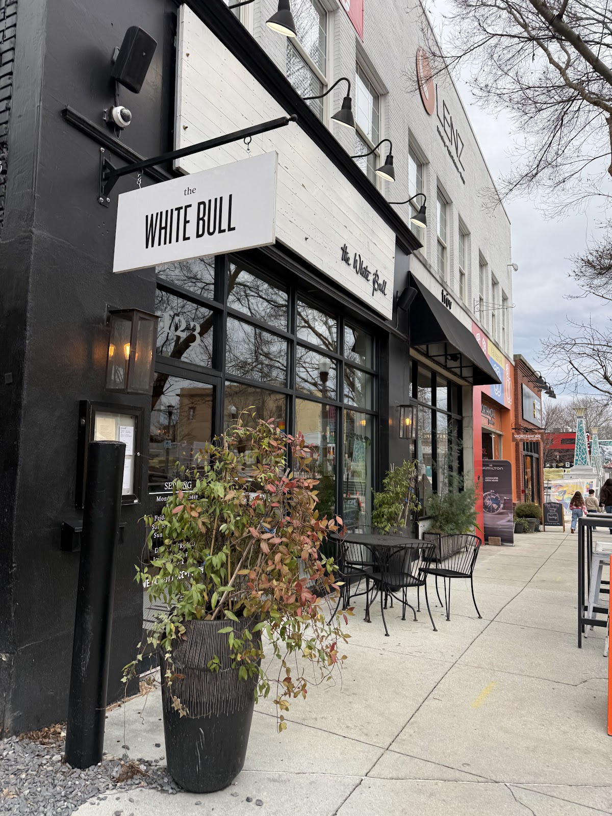 The White Bull interior