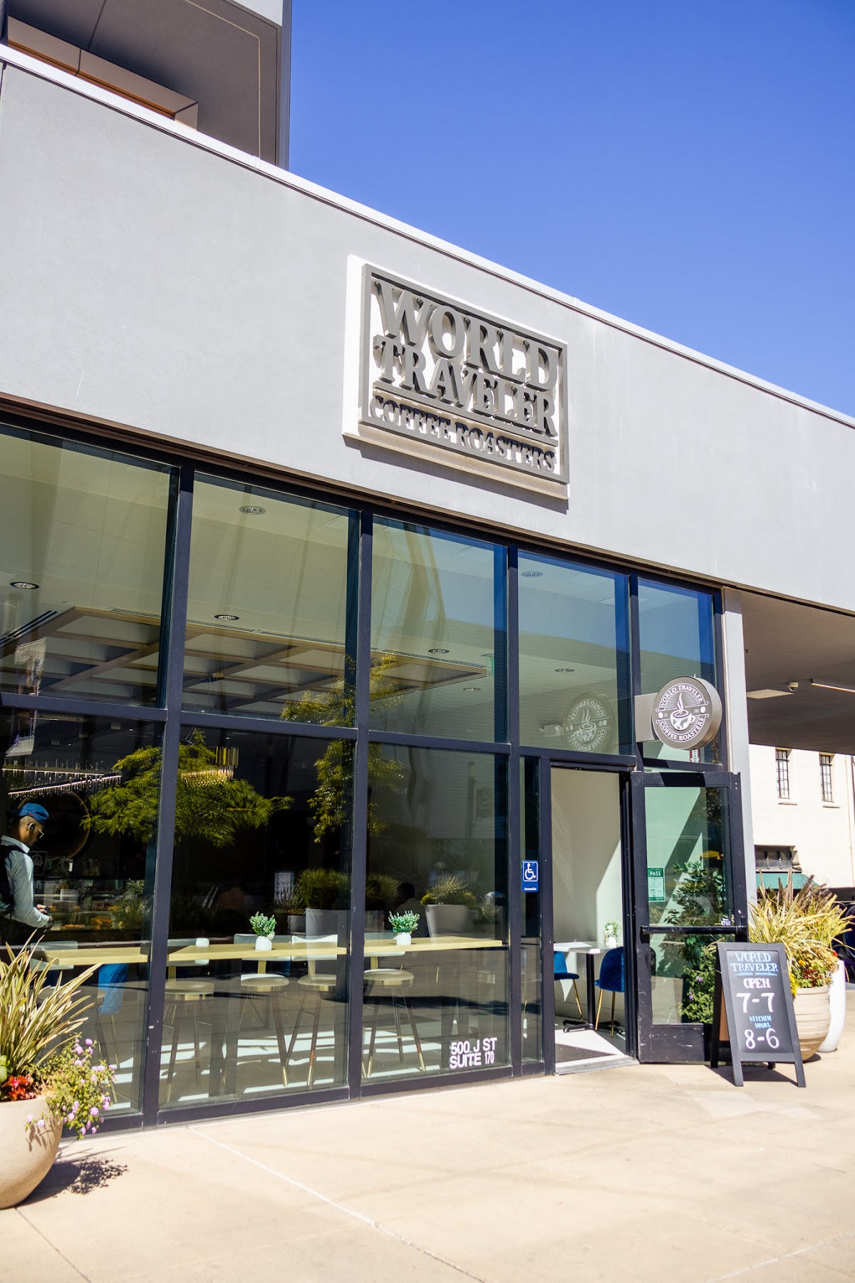 World Traveler Coffee Roasters interior