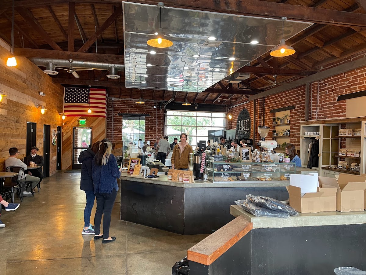 Hidden House Coffee interior
