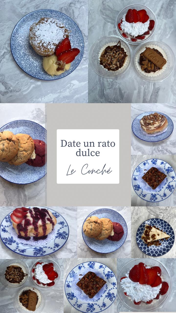 Le Conche - Café y postres en la Nueva Santa María interior