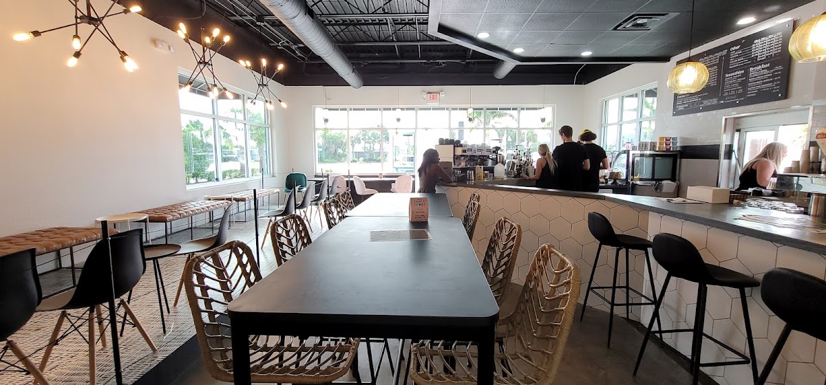 The Blend Coffee & Cocktails interior