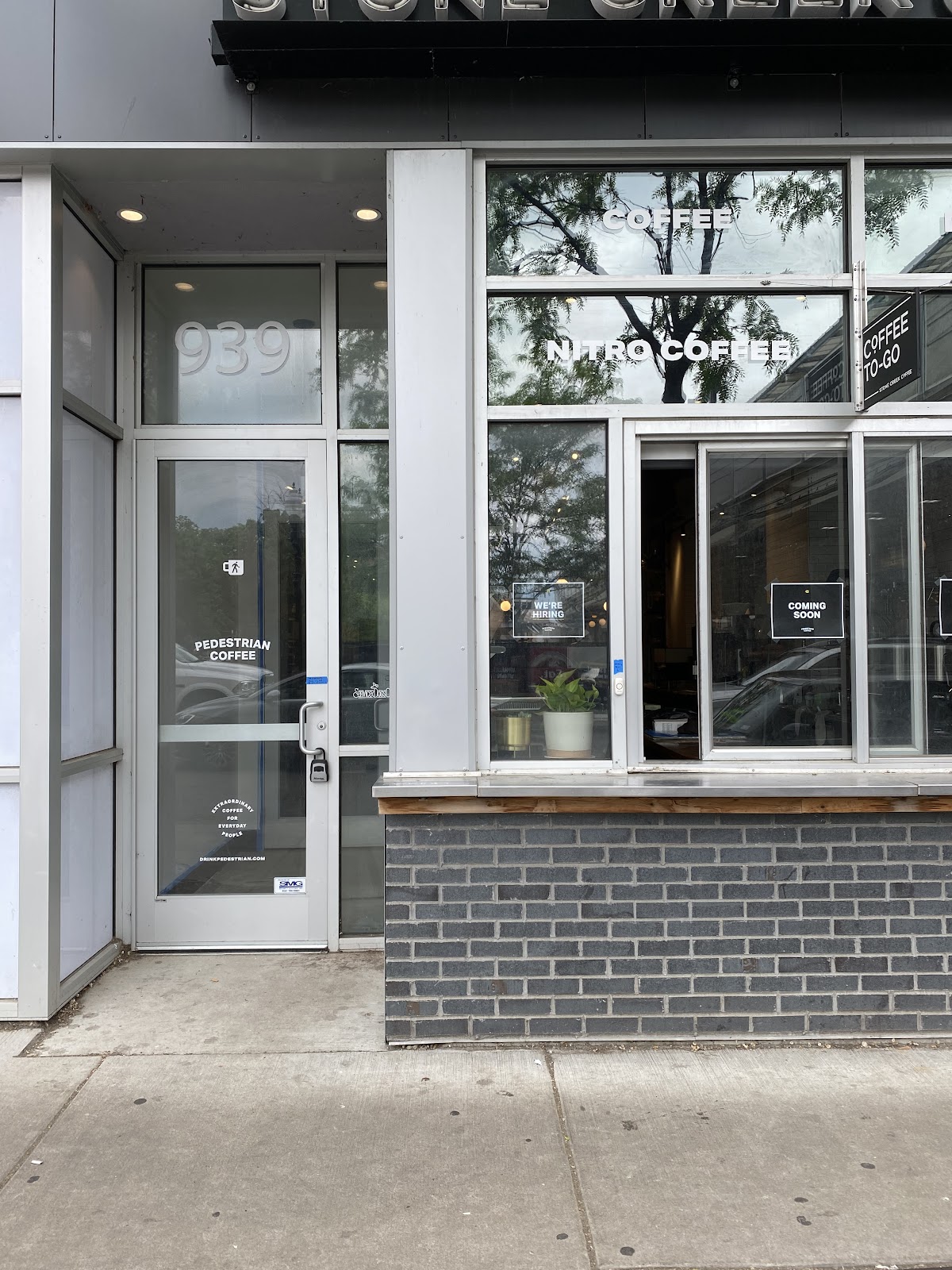 Pedestrian Coffee interior