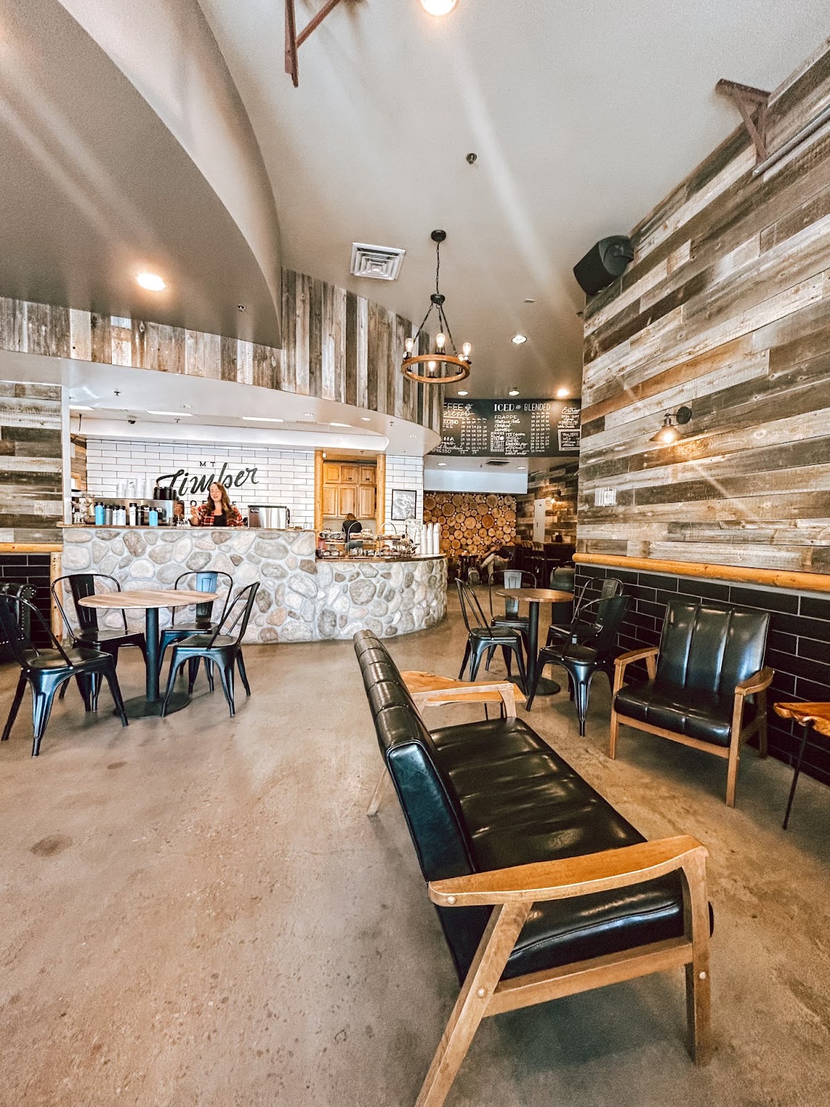 Mountain Timber Coffee - Boise interior