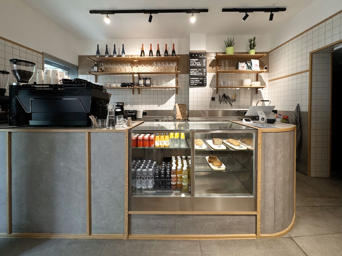 VEIA Café & Clubhouse interior