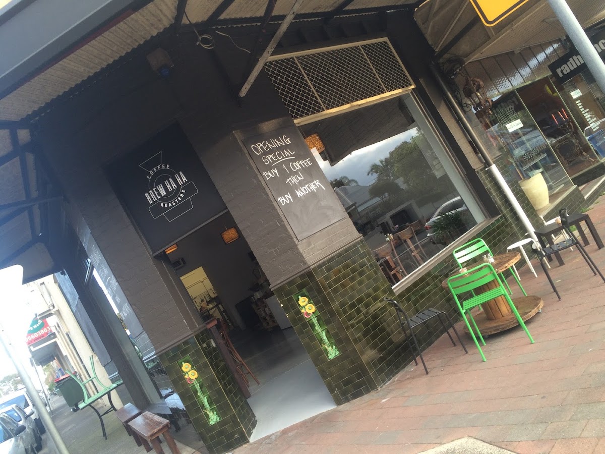 Brew Ha Ha Coffee Roasters interior
