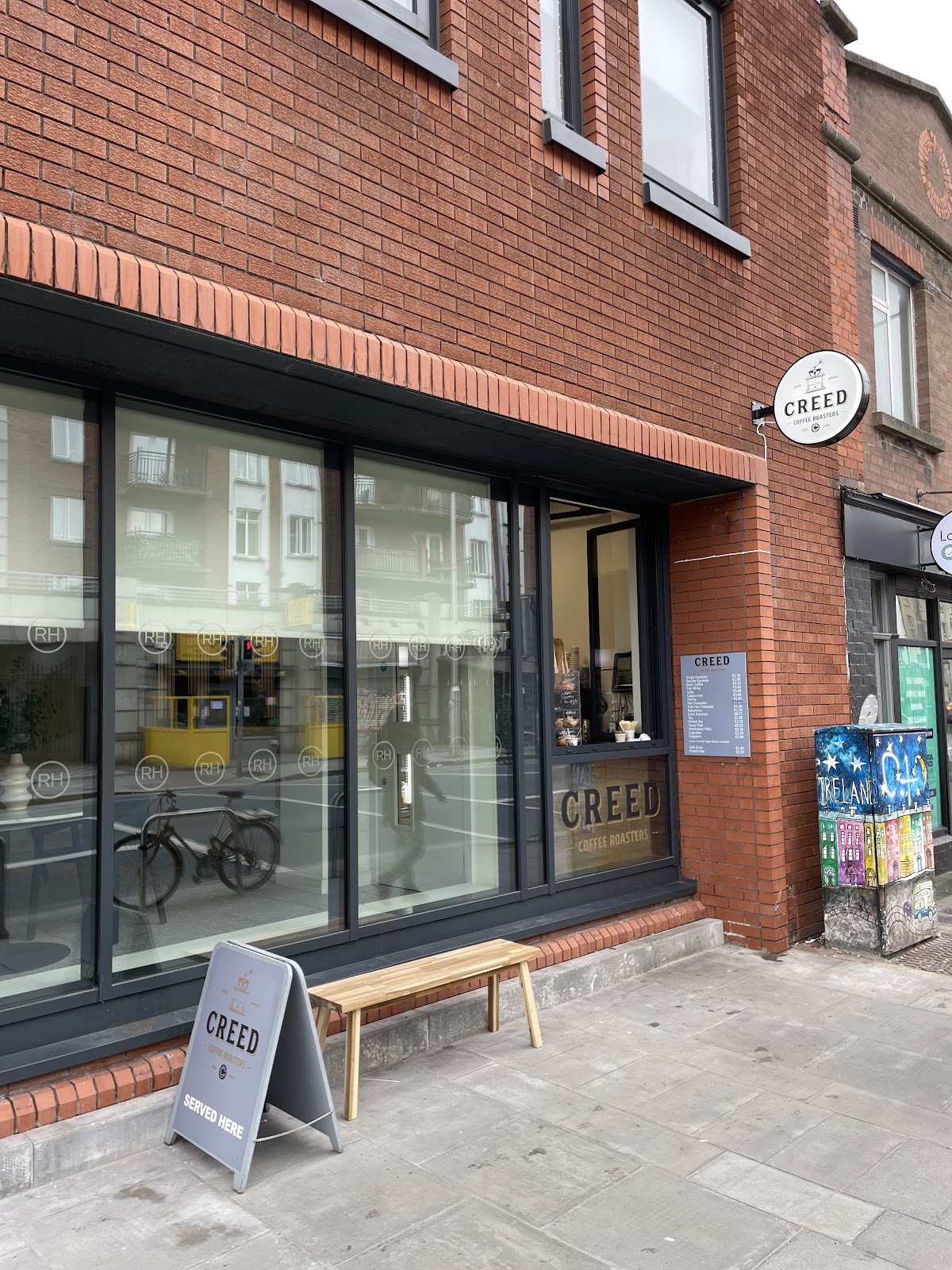 Creed Coffee Roasters Rathmines interior