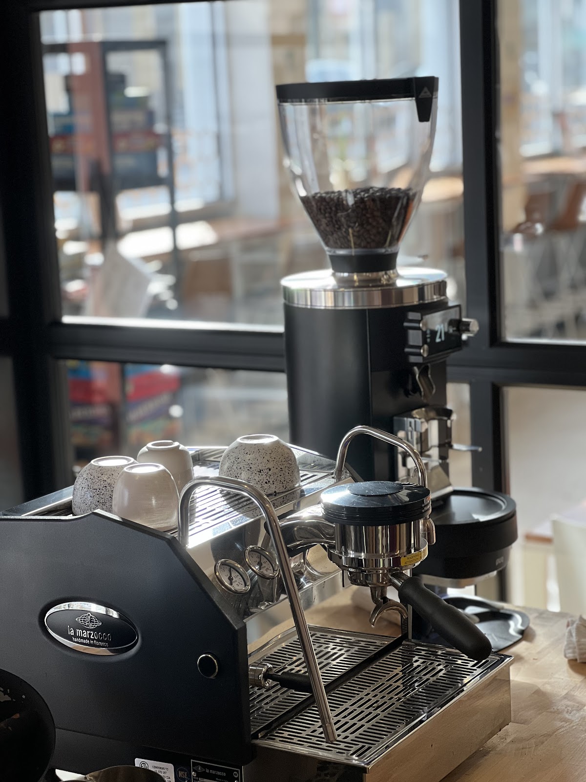 Curious Coffee interior