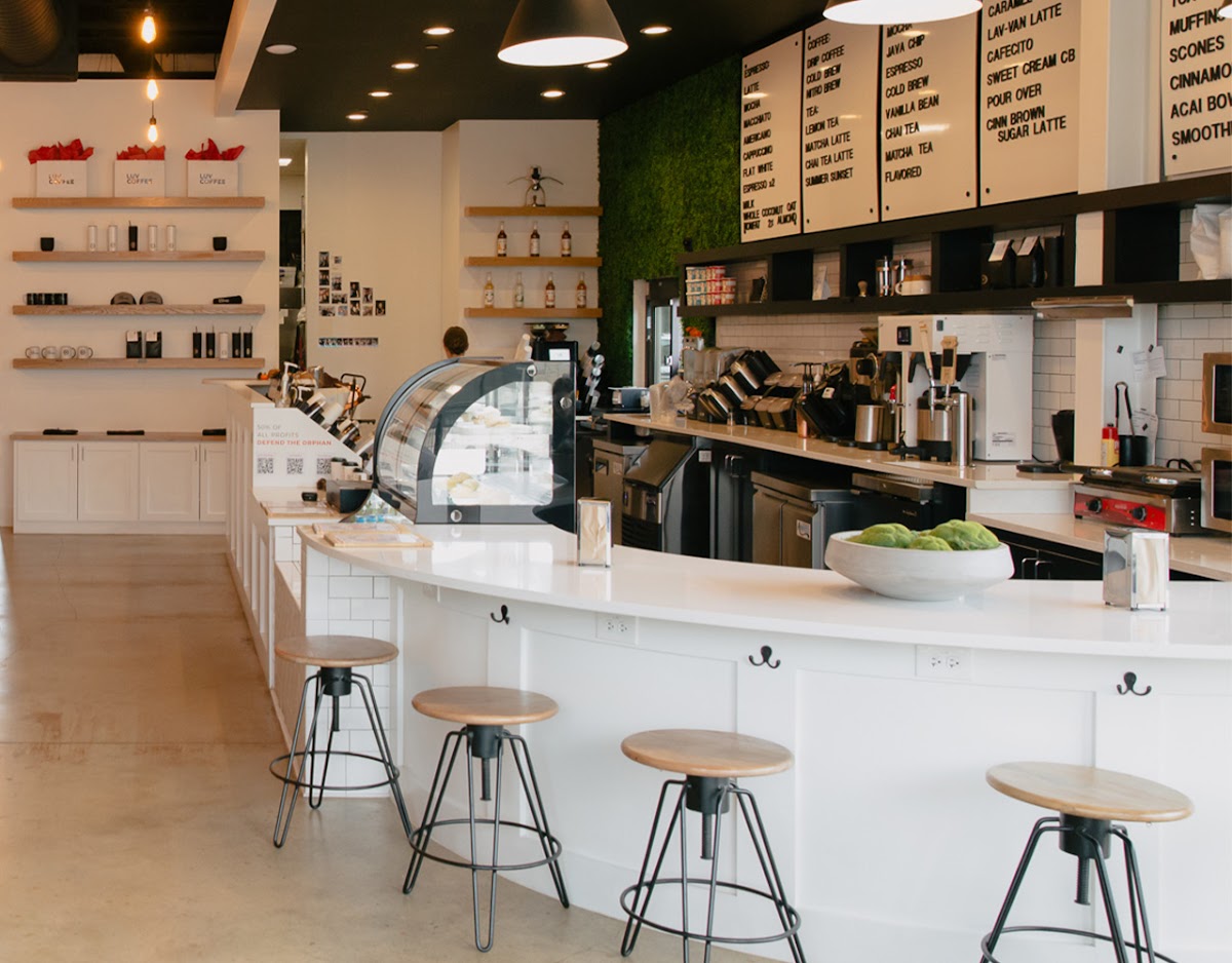 Luv Coffee interior