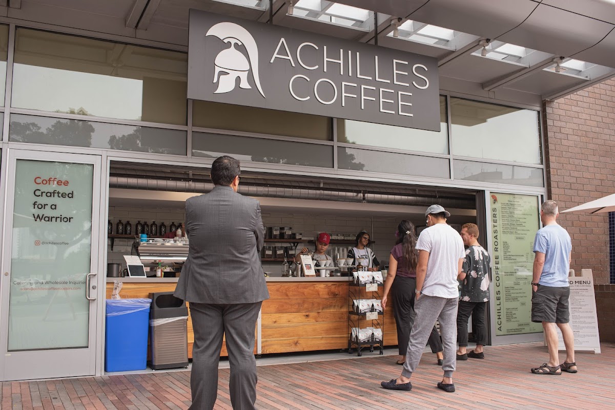 Achilles Coffee Roasters interior