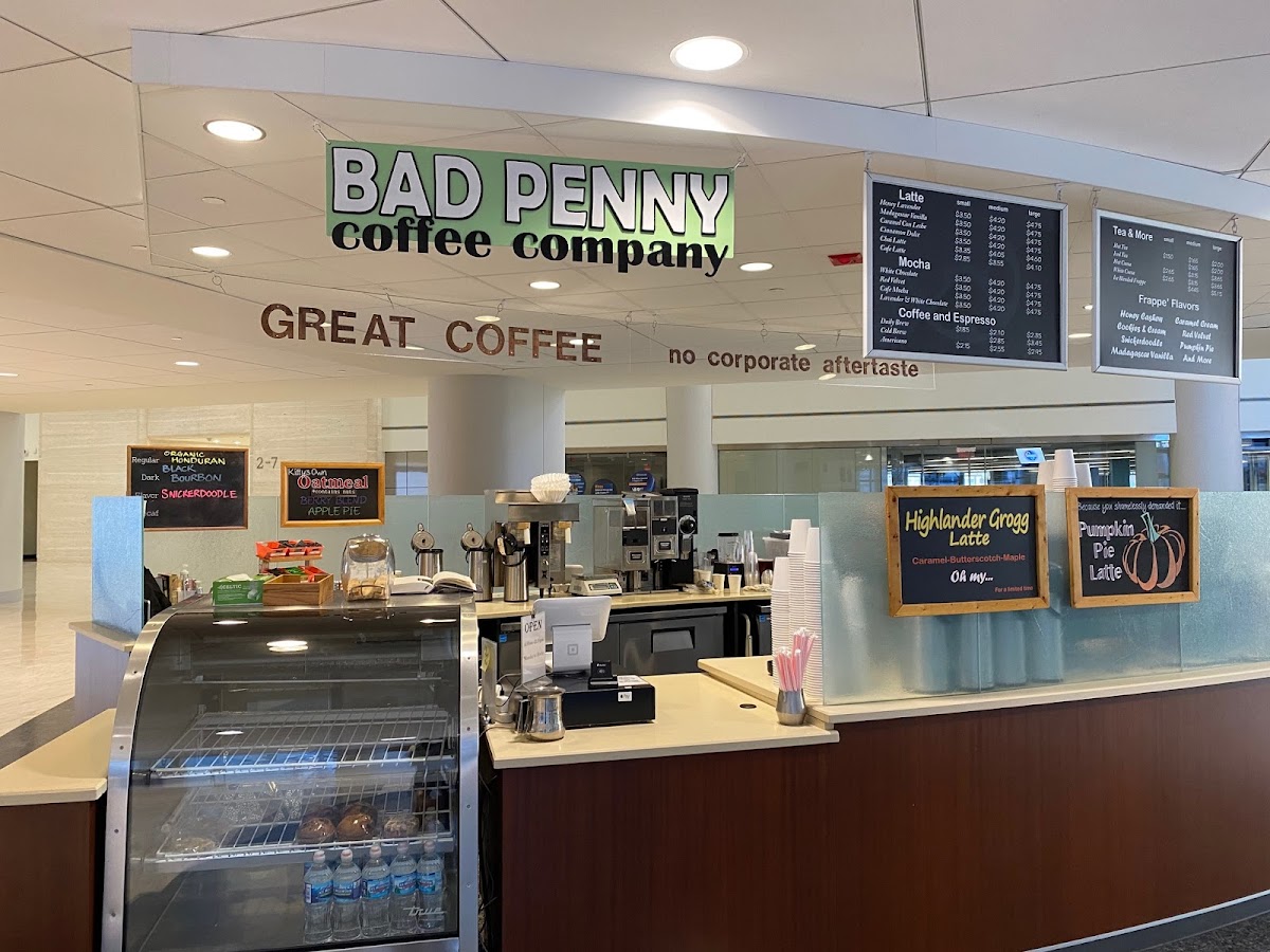 Bad Penny Coffee Company interior