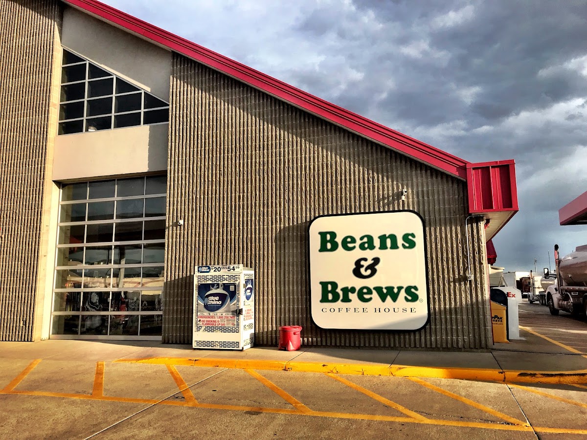 Beans and Brews Coffeehouse interior