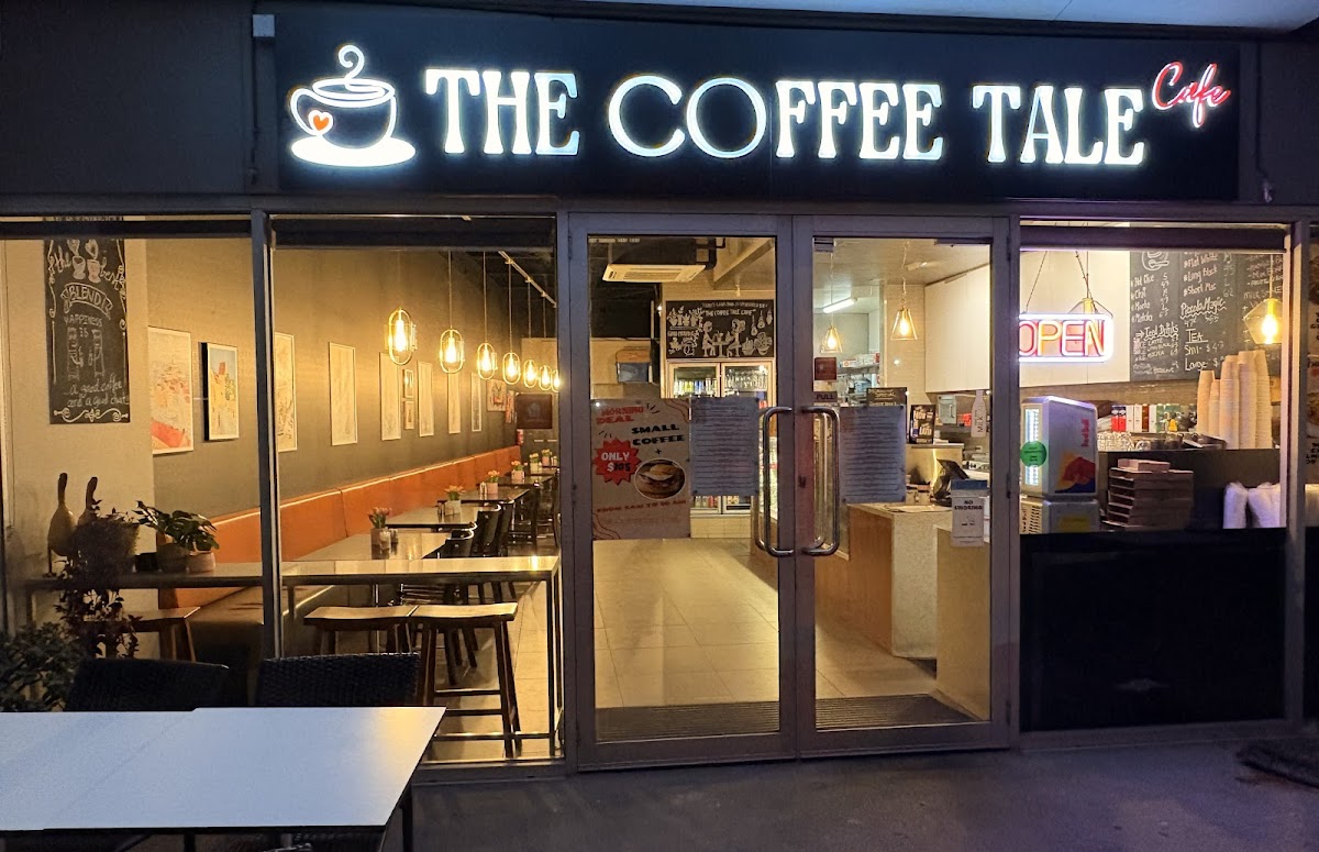 The coffee tale cafe interior