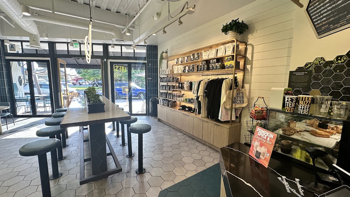 Better Buzz Coffee Coronado interior
