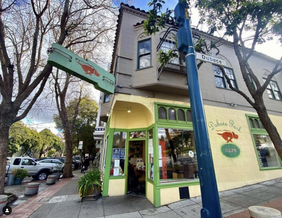 Duboce Park Cafe interior