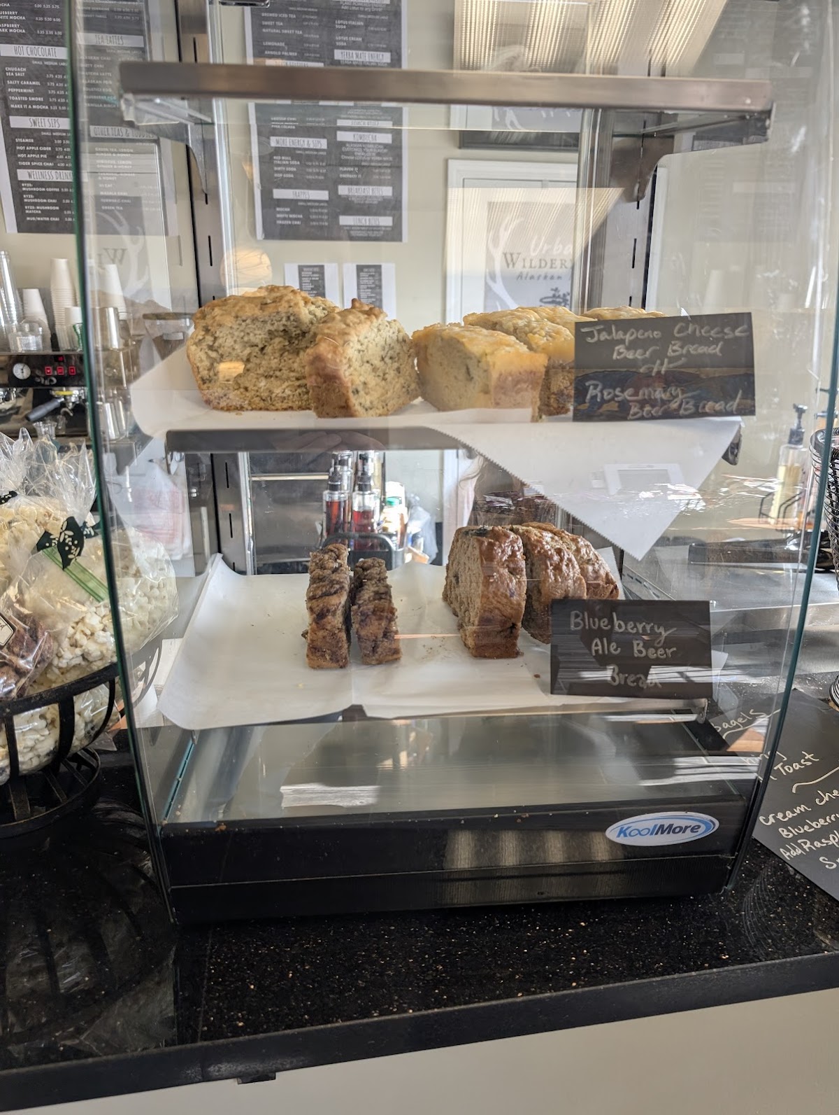 Urban Wilderness Alaskan Fare Coffee & Tea interior