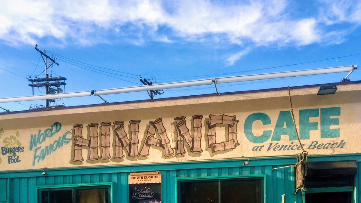 Hinano Cafe interior