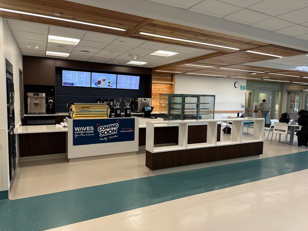 Waves Coffee House - Lions Gate Hospital interior