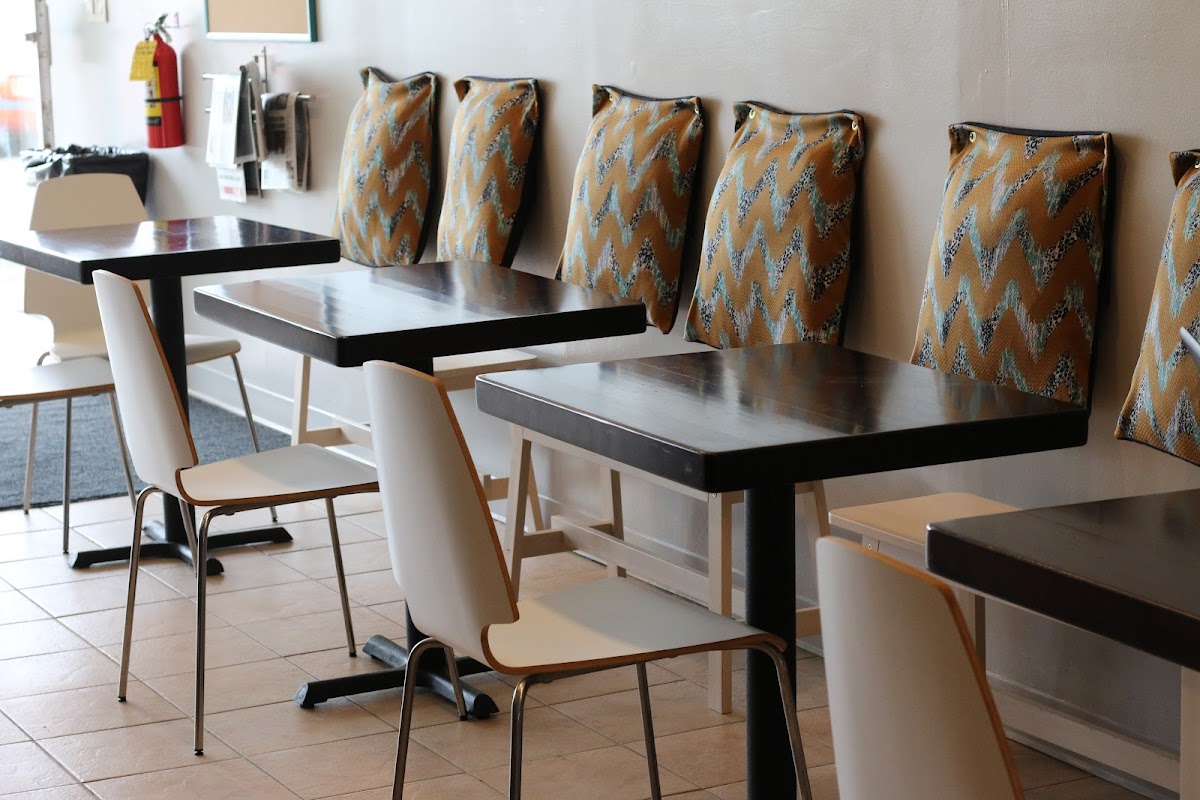 The Corner Cup Coffee interior