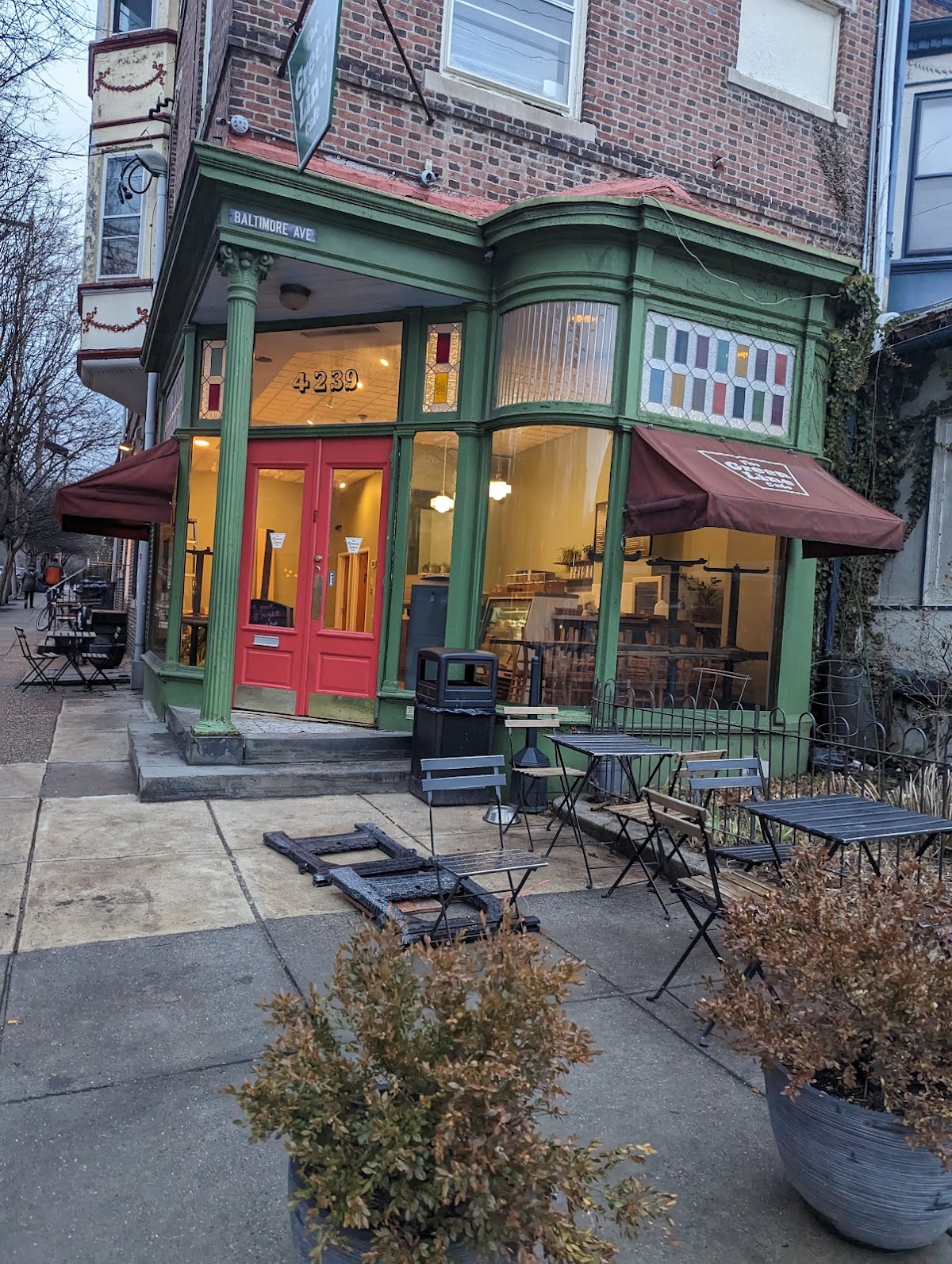 Green Line Cafe interior