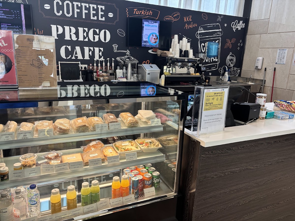 Prego Cafe interior