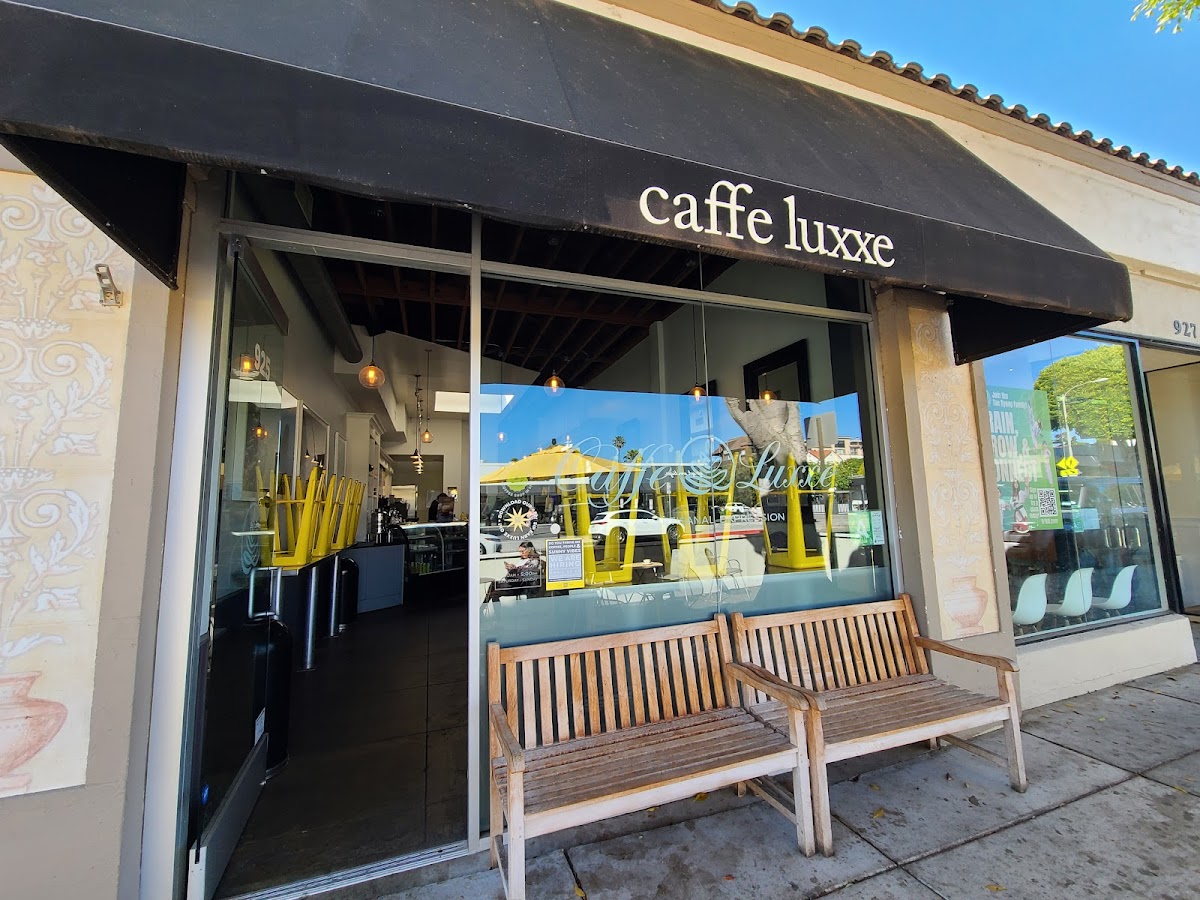 Caffe Luxxe - Santa Monica interior