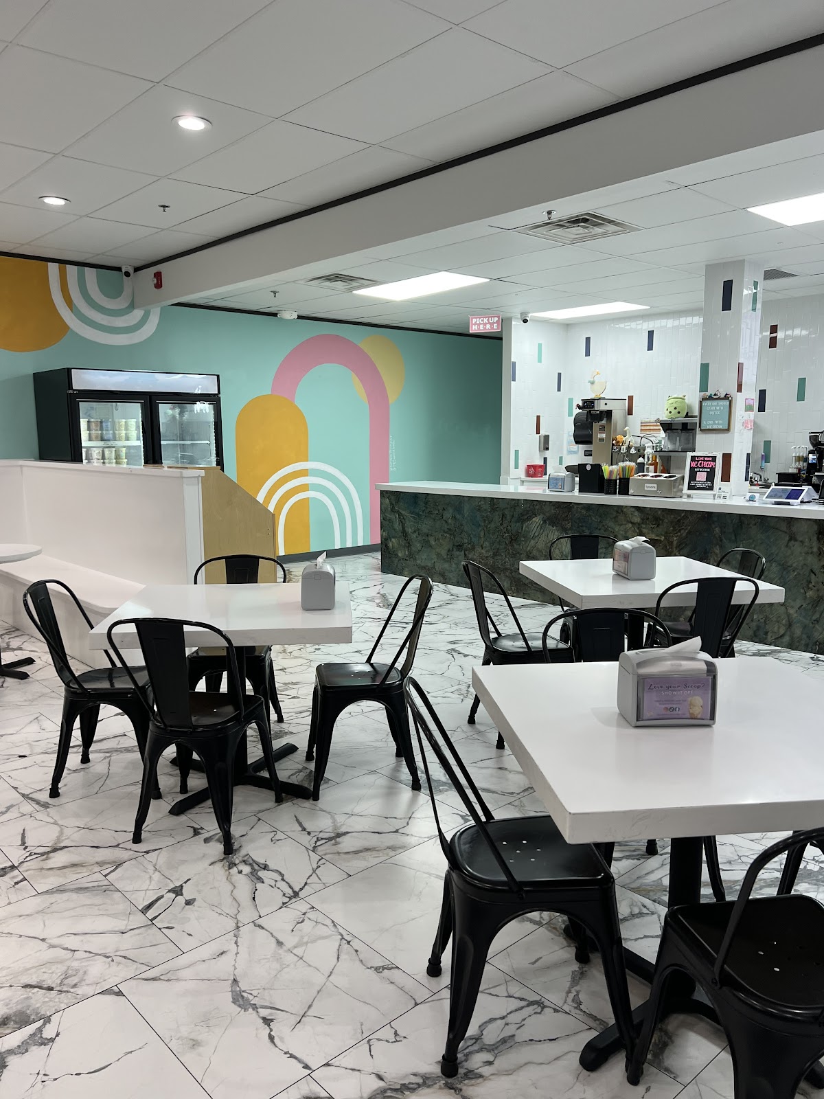 The Sweet Swirl interior